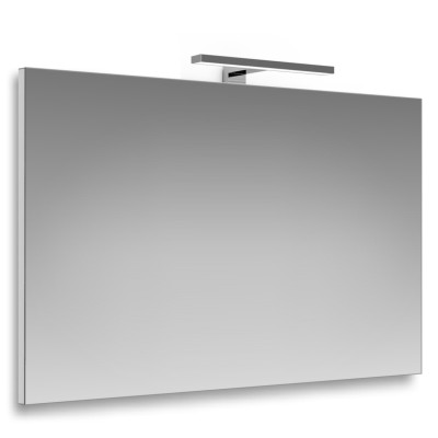 SPECCHIO C/TELAIO 100X70 CM LAMPADA LED 30 CM