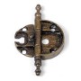 CERNIERA P/MOBILI A0057 BRONZO ANTIC 35X18 MM