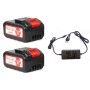 KIT 2 BATTERIE 21V 5,2 Ah + CARICABATTERIA SBARAGLIA
