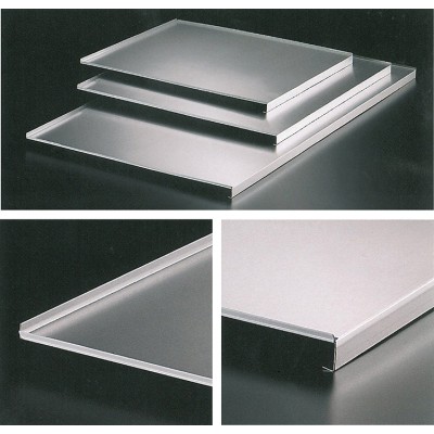 SOTTOLAVELLO ALLUMINIO P/CUCINA 864X510X18 MM
