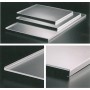 SOTTOLAVELLO ALLUMINIO P/CUCINA 864X510X18 MM