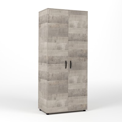KIT ARMADIO 2 ANTE  80X52X205 CM ROVERE PLAT.K355