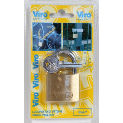 VIRO BL 556.7 LUCCHETTO OTT RETTANGOLARE 60 MM