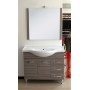 MOBILE BAGNO ANTONELLA 2 ANTE + 3 CASSETTI 105 PALISSANDRO