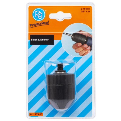 POGGI 773.00 MANDRINO AUTOSERR S/CHIAVE 3/8X10 M