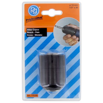 POGGI 775.60 MANDRINO AUTOSERR S/CHIAVE 1/2X13 F
