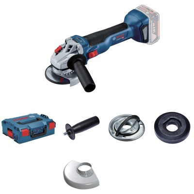 BOSCH-B 18V SMERIGLIATRICE GWS 18V-10 S/BATTERIA