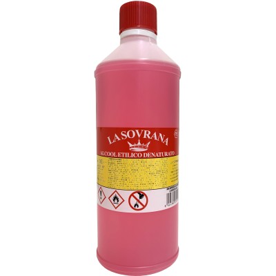 ALCOOL DENATURATO 99,9 CERTIFICATO 1 L LA SOVRANA
