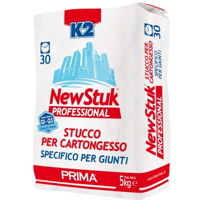 STUCCO PER CARTONGESSO PROFESSIONAL K2  5 KG