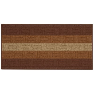 TAPPETO CUCINA MIA MARRONE 50X 80 CM