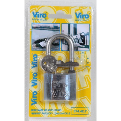 VIRO BL 575.49 LUCCHETTO OTT MARE ARCO LUN 50 MM