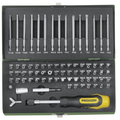 INSERTI SPECIALI SET 75 PZ PROXXON 23107