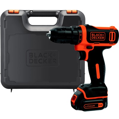 B+D TRAPANO AVVITATORE BDCDD12K-QW 10,8V + VALIGETTA