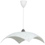 LAMPADA SOSP MARILENA 50 1XE27 VETRO LASTRA BIANCO