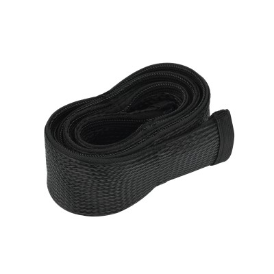 GUAINA RACCOGLICAVO C/ZIP D 25MMX1,5M NERO