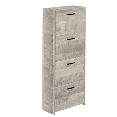 KIT SCARPIERA 4A D/PROF 139X58X25 ROVERE PLAT.K355