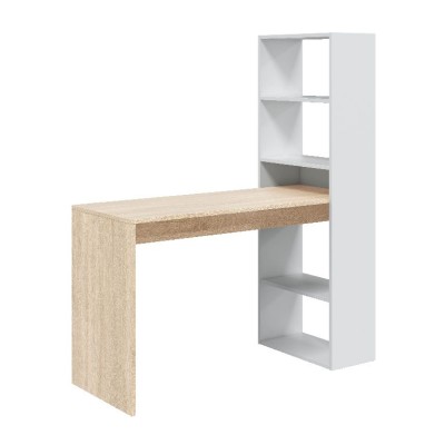 KIT SCRIVANIA DUPLO C/LIBRERIA 120X53X144 BIA ART ROV
