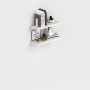 LAUNDRY COPPIA MENSOLE 60X23 CM BIANCO FRASS
