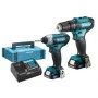 MAKITA KIT TRAPANO C/PERC + AVVIT CLX228AJ 12V CXT