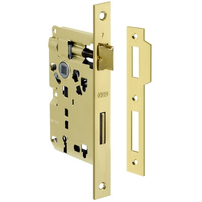 PATENT SERRATURA OTTONATA AGB Q.8/70 50 MM