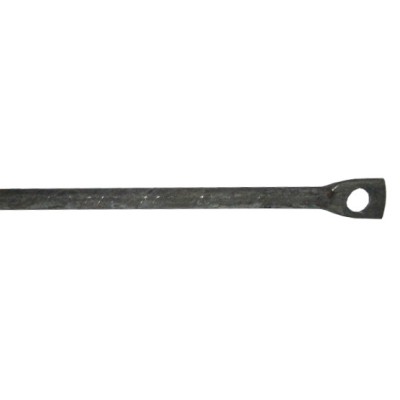 FERRO CREMONESE TONDO C/FORO D 6 MM H 160 CM