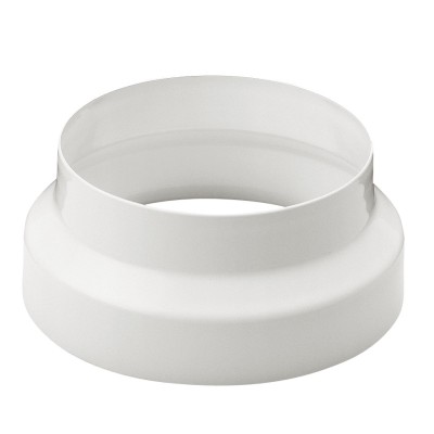RIDUZIONE P/TUBO DI STUFA D 13/12 CM BIANCO