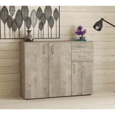 KIT MOBILE 3A+2C 106X36X83 CM ROVERE PL.