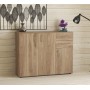 KIT MOBILE 3A+2C 106X36X83 CM ROVERE
