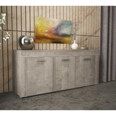 KIT MADIA 3 ANTE 150X41X82 CM ROVERE PL.
