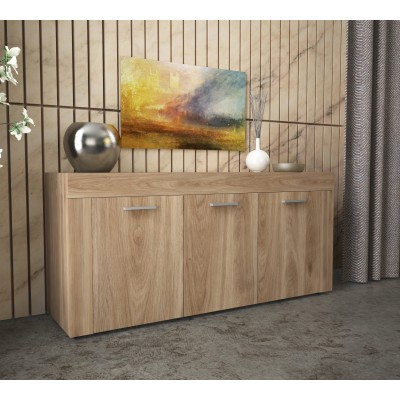 KIT MADIA 3 ANTE 150X41X82 CM ROVERE