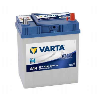 BATTERIA AUTO VARTA BLUE 40AH POLO DX - A14   330A