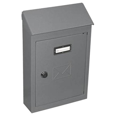 CASSETTA POSTALE 2500 C C/TETTO E CIL 17,5X5X26 GRIG