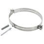 COLLARE INOX C/TASSELLO P/TUBO STUFA 10CM