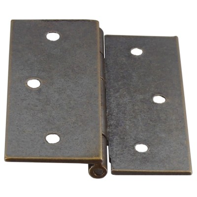 CERNIERA FRESATA 1/2 COLLO OTTONE BRON 60X50 MM*