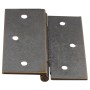 CERNIERA FRESATA 1/2 COLLO OTTONE BRON 60X50 MM*
