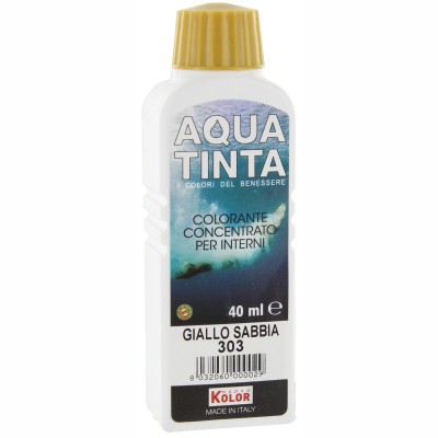 AQUATINTA P/INTERNI 40 ML GIALLO SABBIA 303