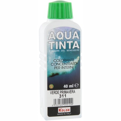 AQUATINTA P/INTERNI 40 ML VERDE PRIMAVERA 311