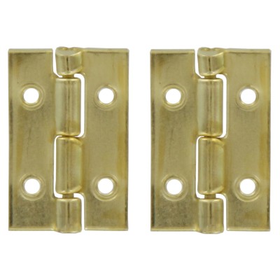 CERNIERA ACCIAIO OTTONATO 10 X 15 MM**