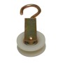 CARRUCOLA NYLON C/CUSCINETTO D 40 MM