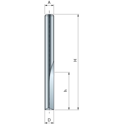 FRESA WIDIA TAGLIENTI DIRITTI 04-11406 D  6X16,0X50,8 MM