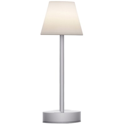 LAMPADA DA TAVOLO MOD.LOLA 30 GRIGIO BATTERIA RICARICABILE