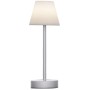 LAMPADA DA TAVOLO MOD.LOLA 30 GRIGIO BATTERIA RICARICABILE