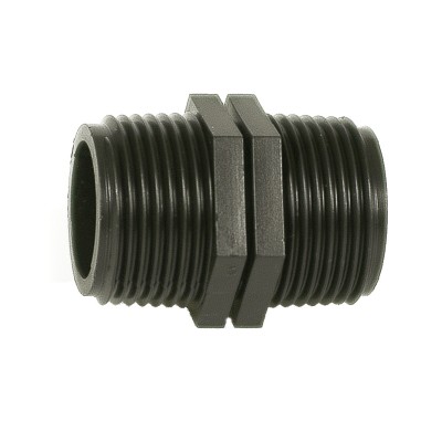 RACCORDO POLIPROP NIPPLO 1X 1*