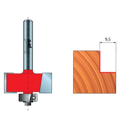 FRESA WIDIA P/BATTUTE 32-10006 9,5 MM