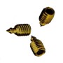 SC GRANI P/MANIGLIE 6X6 ZINCATO GIALLO PZ 10