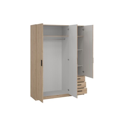 KIT ARMADIO SPRINT 3A+3C 147X50X200 QUERCIA