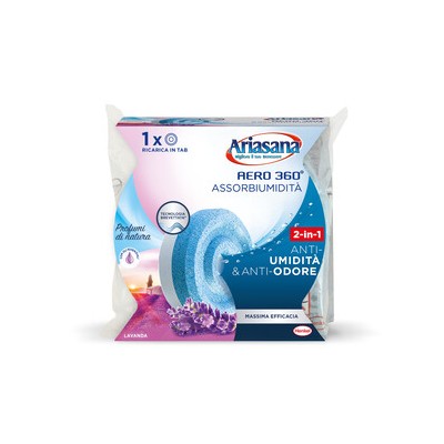 ARIASANA RICARICA AERO 360 TAB LAVANDA 450 G