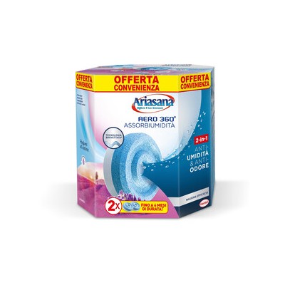 ARIASANA RICARICA AERO 360 TAB LAVANDA 2X450 G
