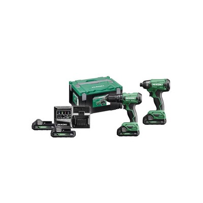 HIKOKI SET TRAPANO + AVVITAT IMP KC18DA 18V