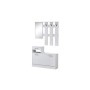 MOBILE INGRESSO RUDOLF 100X26X180 CM BIANCO